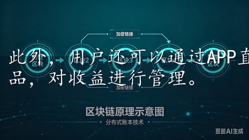 此外，用户还可以通过APP直接进行投资，选择不同的投资产品，对收益进行管理。