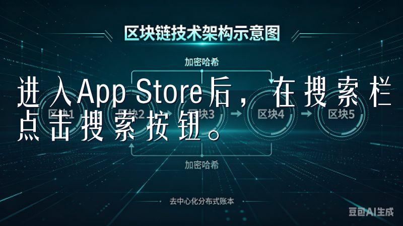 进入App Store后，在搜索栏中输入“OKX”，然后点击搜索按钮。